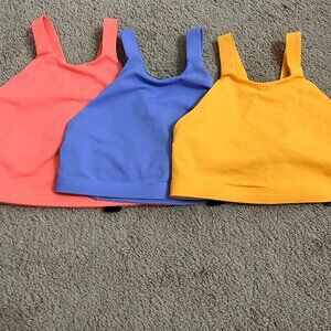 NWOT/NWT 3 Piece Jolyn Kaylee Swim Top Set💛🩷💜